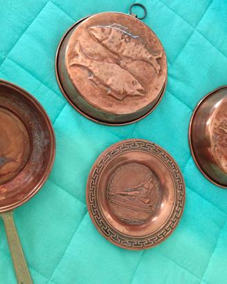 decorazioni in rame vintage