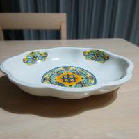 Portafrutta ciotola Ceramica Castelli