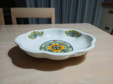 Portafrutta ciotola Ceramica Castelli