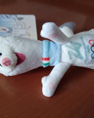 peluche Trudi Tina mascotte Milano Cortina 2026