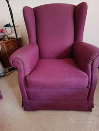 poltrona artigianale 