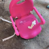 seggiolino portatile rosa chicco 