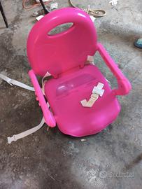 seggiolino portatile rosa chicco 