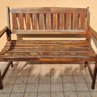 panchina di legno