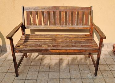 panchina di legno
