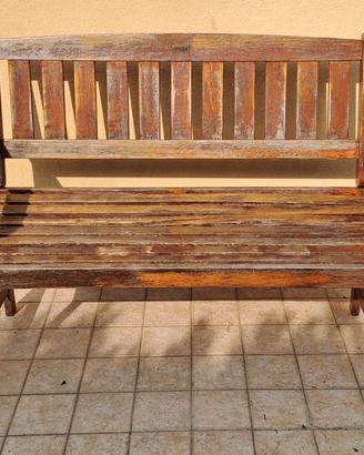 panchina di legno