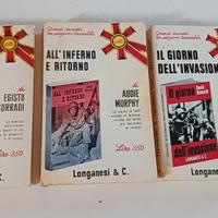 Tre libri di guerra anni '60