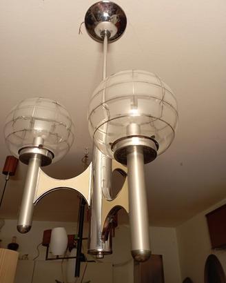 lampada a sospensione vintage Sciolari Tronkey