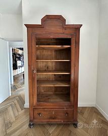 Armadio antico in legno massello fine anni 800’