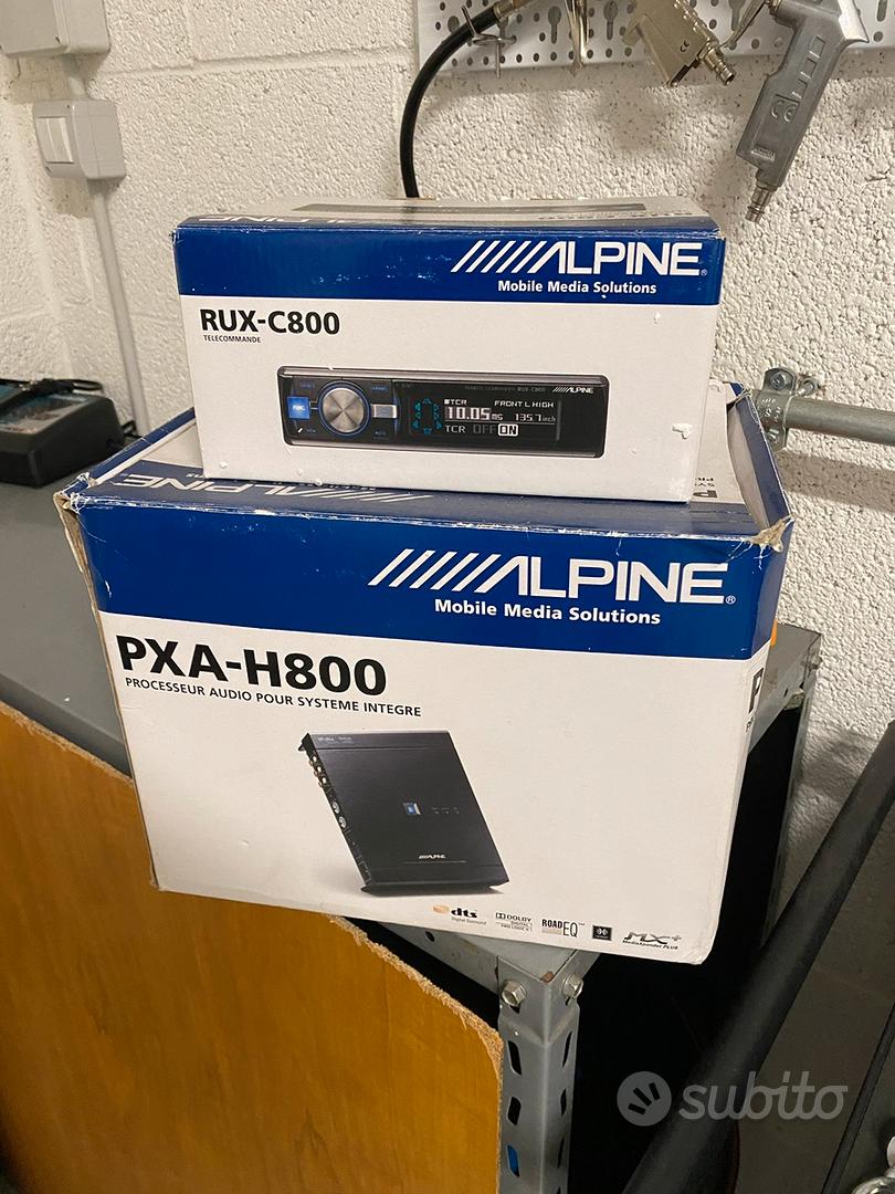 alpine pxa h800 e rux c800 - Audio/Video In vendita a Roma