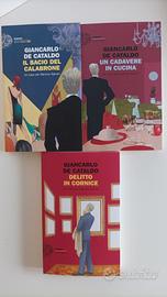 Set 3 libri nuovi di Giancarlo de Cataldo 
