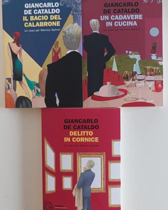 Set 3 libri nuovi di Giancarlo de Cataldo 