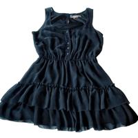 Mini abito nero BERSHKA