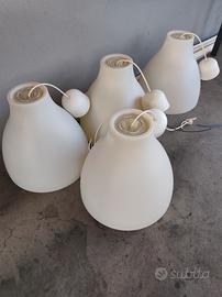 4 lampadari IKEA MELODI