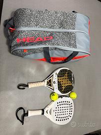 Racchete Padel e borsa -Af.f.a.r.e