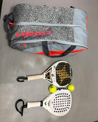 Racchete Padel e borsa -Af.f.a.r.e