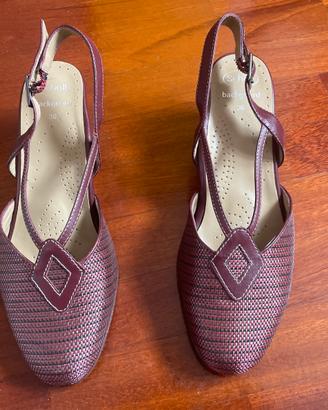 Scarpe Scholl slingback tacco 4