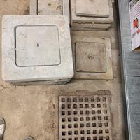 Chiusini, botole in cemento, caditoie ghisa