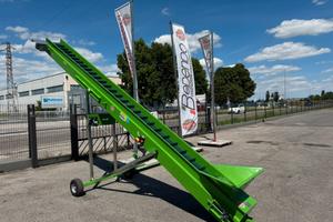Nastro trasportatore elettrico trifase per pellet 