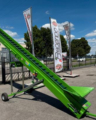 Nastro trasportatore elettrico trifase per pellet 