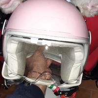 casco moto bambina
