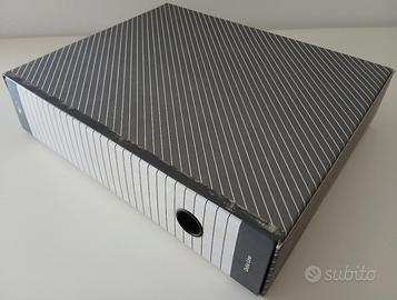 3 Raccoglitori Ufficio ad anelli 35x28x8cm Delso