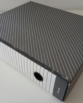 3 Raccoglitori Ufficio ad anelli 35x28x8cm Delso