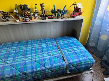 Letto singolo a scomparsa