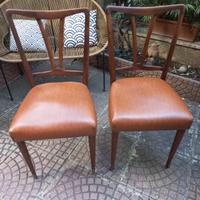 Coppia sedie anni 50