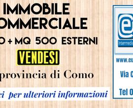067/23 IMMOBILE COMMERCIALE, mq 600 + spazio est