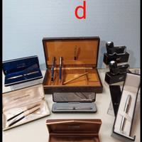 10 PENNE GRAN LUSSO 2 CALAMAI BOX LEGNO E CUOIO