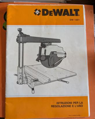 Squadratrice radiale Dewalt