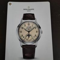 Carta  Calendario Originale Patek Philippe 