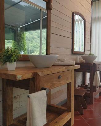 Banco falegname bagno piccole dimensioni 