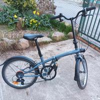 bici pieghevole b-twin decathlon