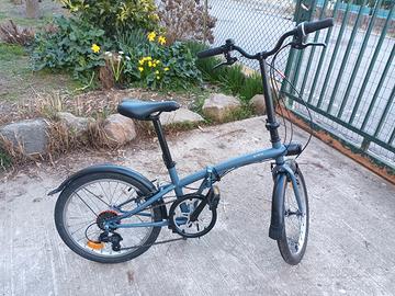 bici pieghevole b-twin decathlon