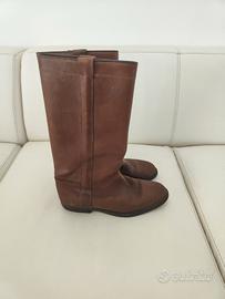 Stivali da cavallo in pelle, da uomo 