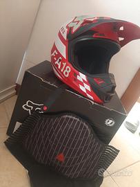Casco moto Fox