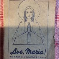 Libretto preghiere Ave Maria anno 1939