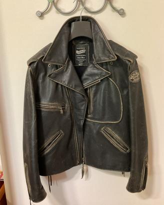 Giacca da moto in pelle