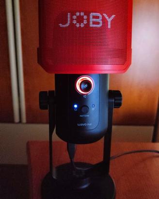 Microfono USB, filtro antirumore, pulsante mute