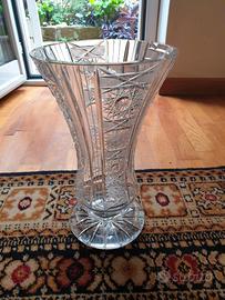 Vaso cristallo di Boemia