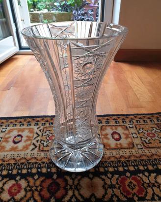 Vaso cristallo di Boemia