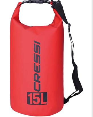 Cressi Dry Bag - Borsa Impermeabile 15 Litri