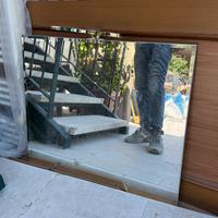 Specchio bagno con luce LED integrata