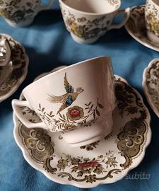 Ridgway 6 tazze tè -4 piattini- 1 piatto torta