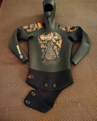 Giacca muta Beuchat Elite 5mm usata 1 volta