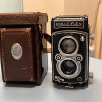 Rolleiflex tessar 3,5f conservata molto bene