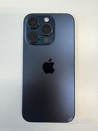 iPhone 15 pro 128GB Blu titanio