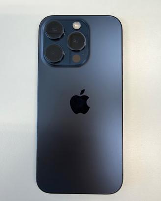 iPhone 15 pro 128GB Blu titanio